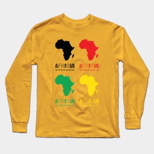 AFRIQUE TERRE DE NOS ANCETRES Long Sleeve T-Shirt